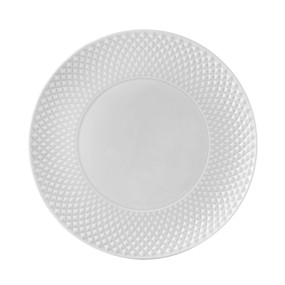 Prato Marcador Bicos Cinza Areia Bordallo Pinheiro 33cm